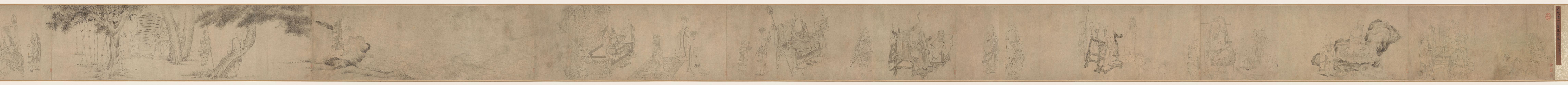 十六应真图全卷