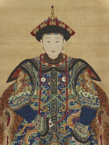 历代帝王贵妃大臣朝服像(寿臧和硕公主)